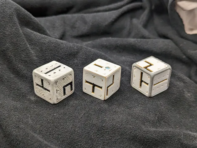 Printable die (dice) for Bako: Dig n Write