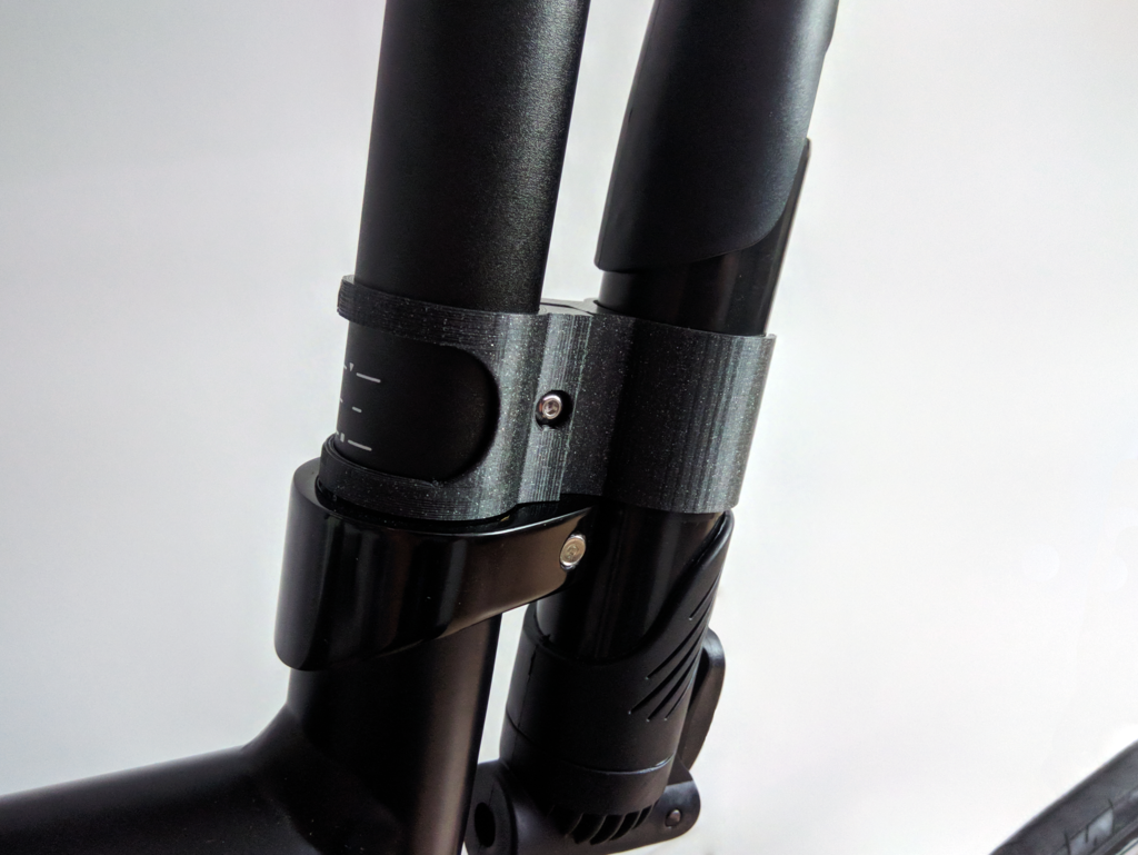 Bicycle Pump Seatpost Mount by The3Designer Download free STL