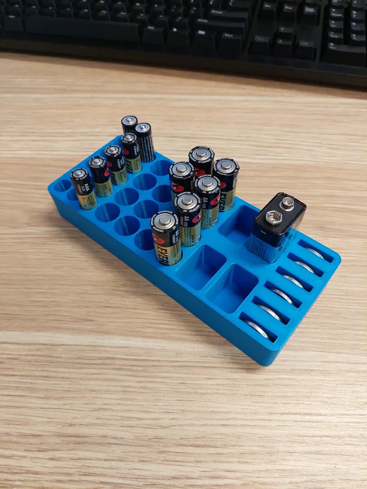 Battery Holder by Chris78 | Download free STL model | Printables.com