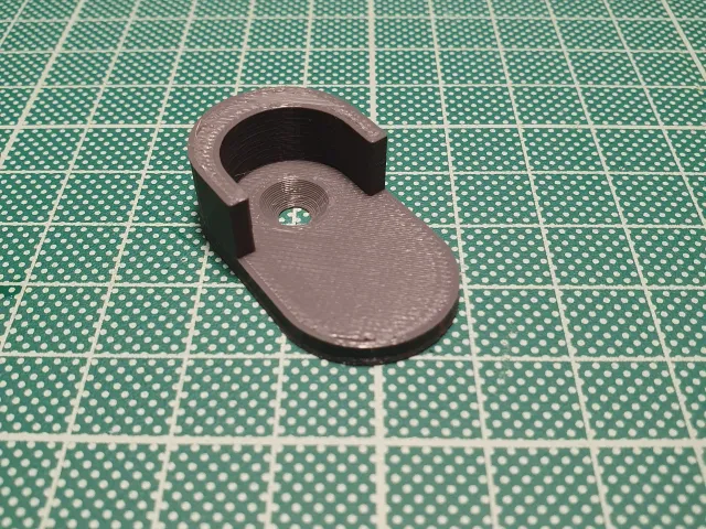 Bracket for 15x30mm Oval profile Clothes Hanging Rail