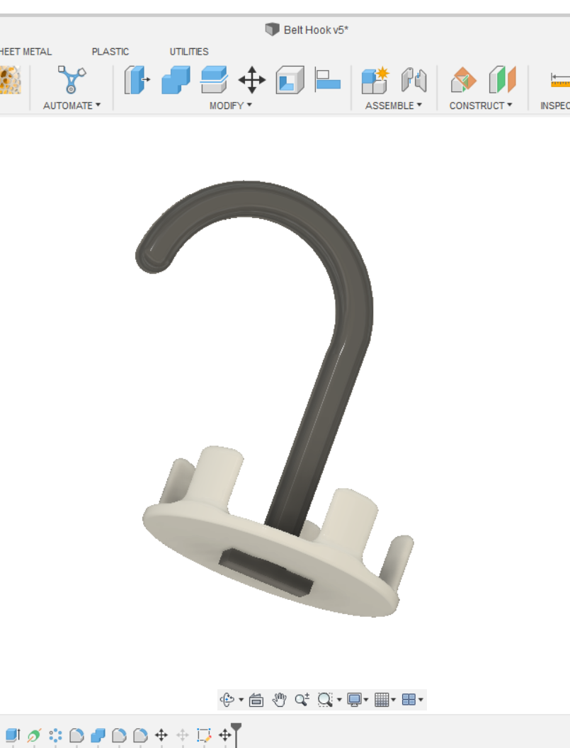 The Ultimate Belt Hook Belt Hanger by LinkDesigns Download free STL model