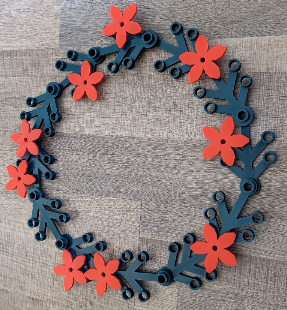 Lego Wreath - Flower