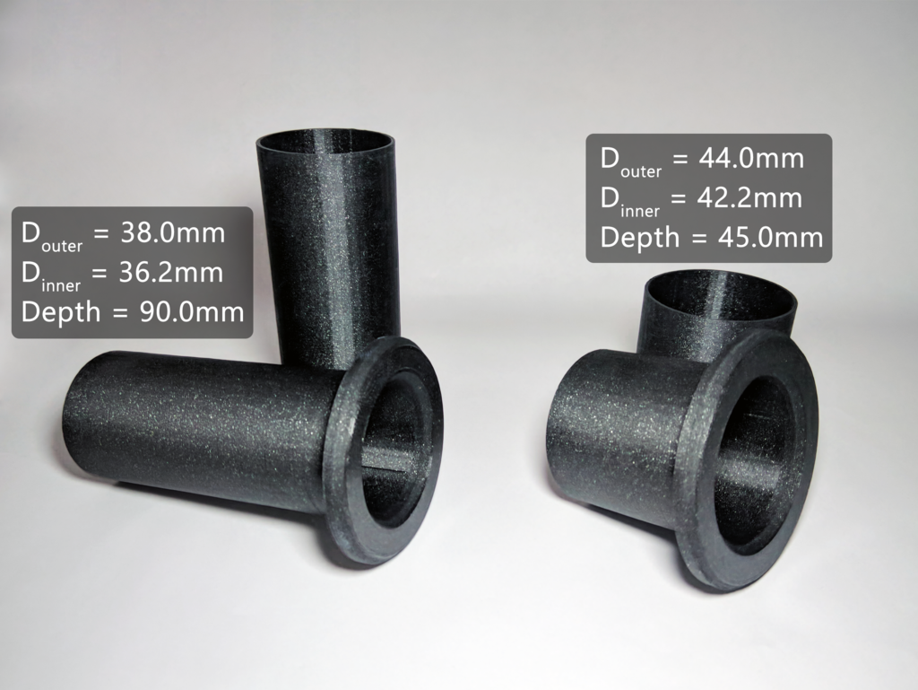 Bass Reflex Tube (2 sizes) by The3Designer Download free STL model