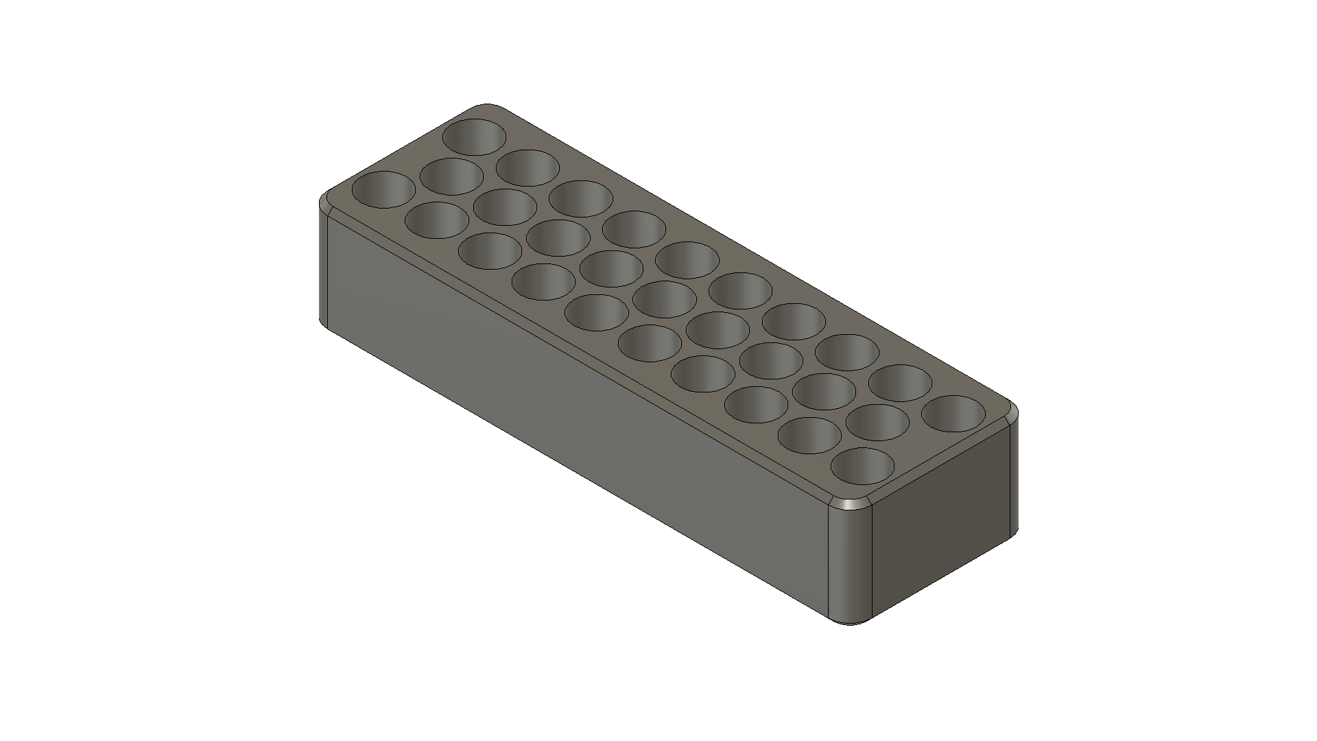 HPLC/GC 1,5 ml vial holder by Chris3D Download free STL model
