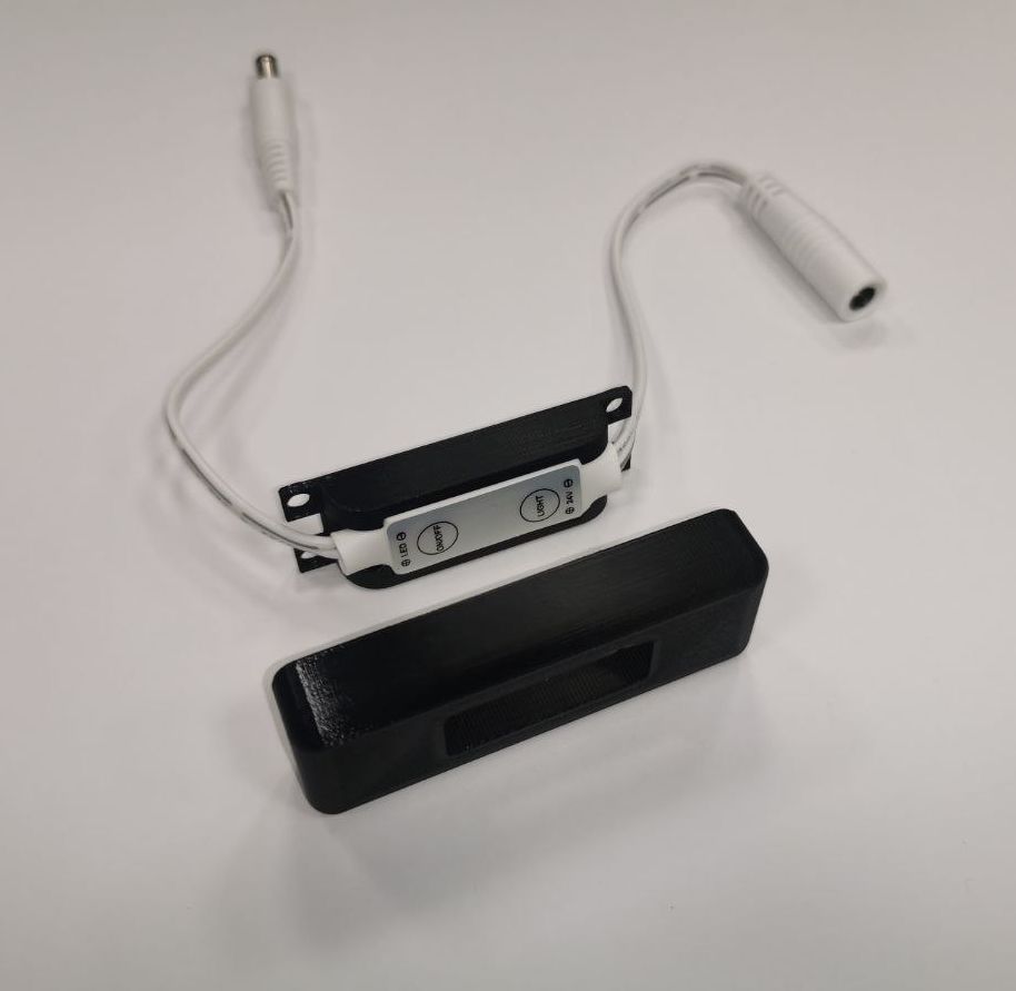 Miniatura 5 do modelo 3D LED Controller Inline Wire Case Mount Enclosure Switch