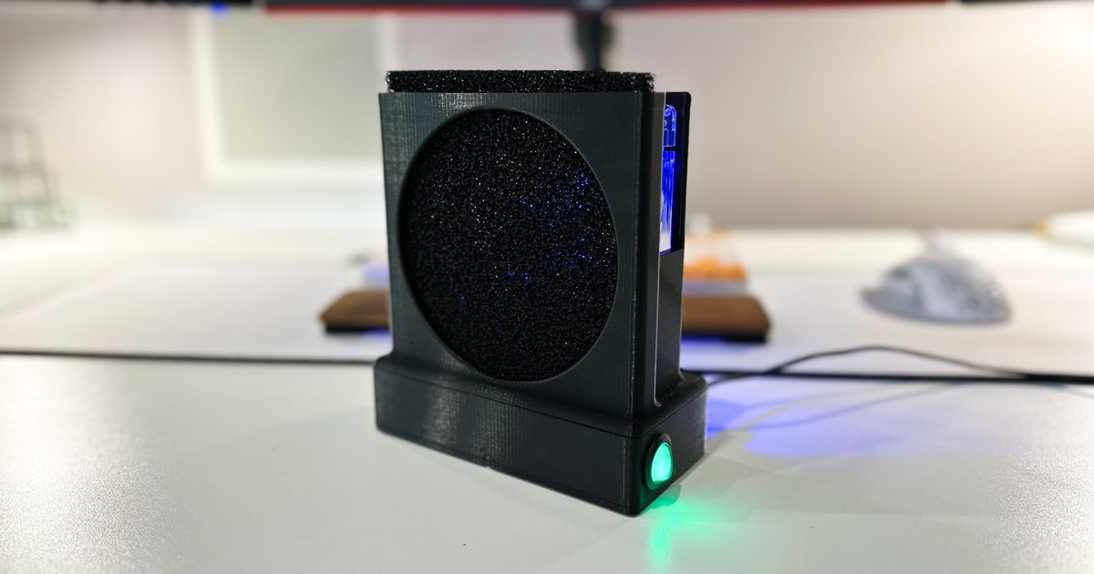 Solder Fume Extractor by Ashley Field Download free STL model