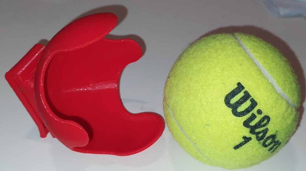 Tennis ball holder by RemiRafael Download free STL model