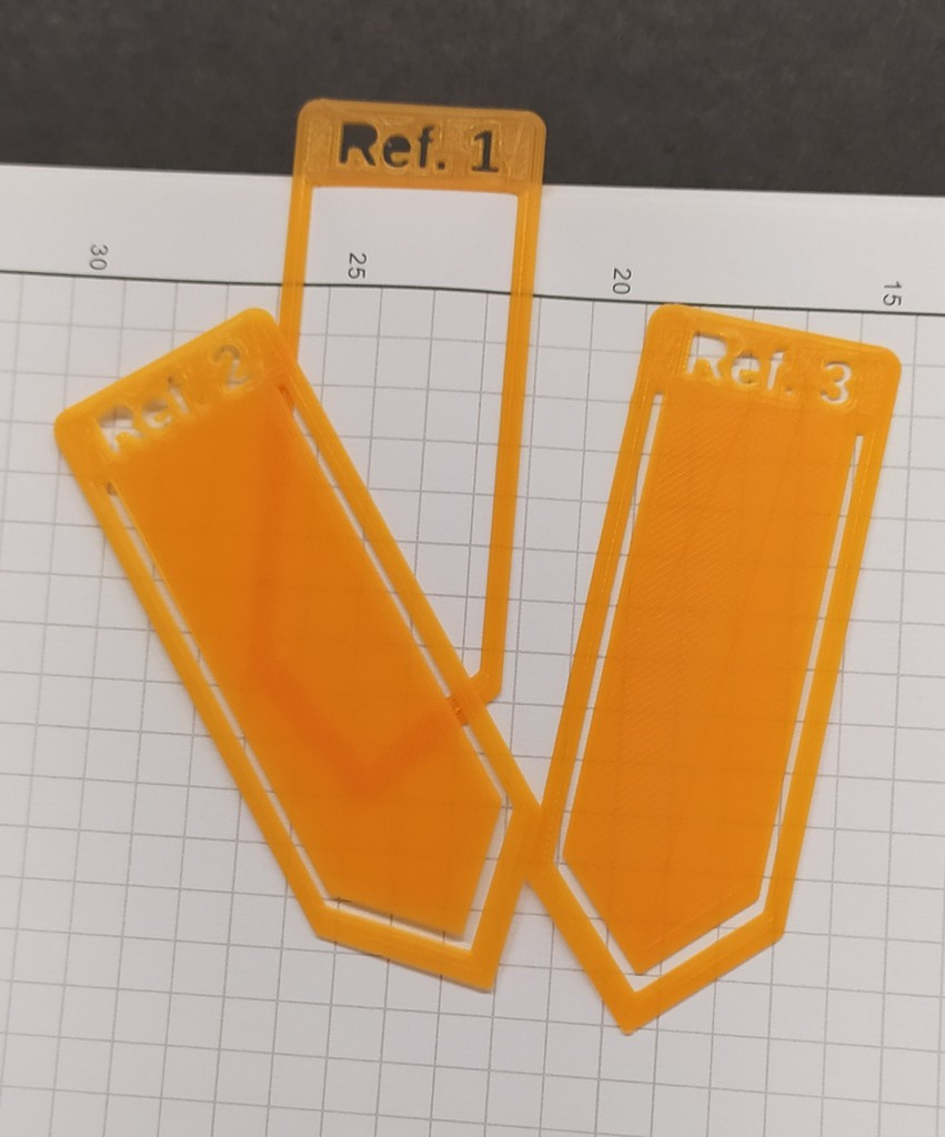Miniatura 4 do modelo 3D Customizable bookmark