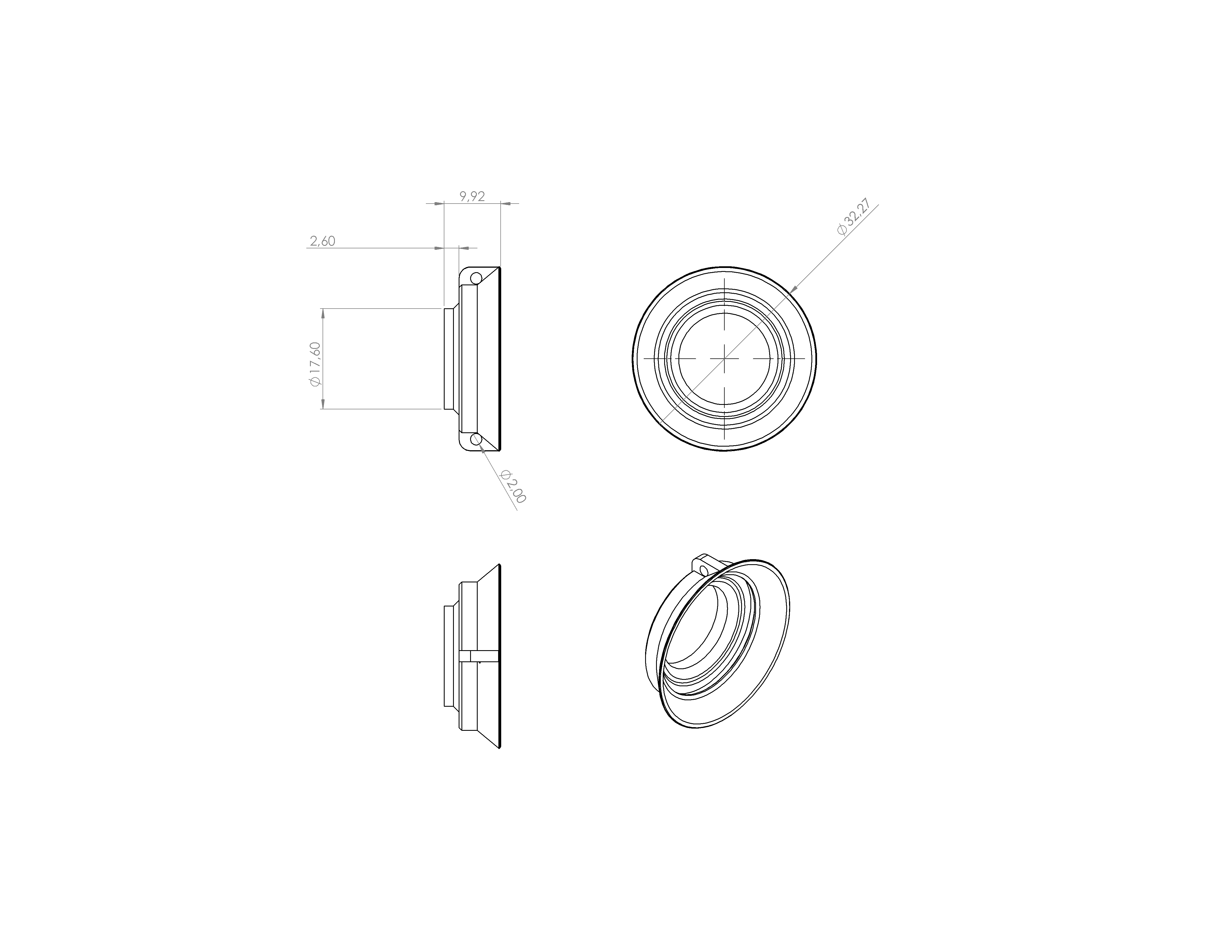 Headlamp diffuser, Flashlight diffuser by Kacovic Download free STL