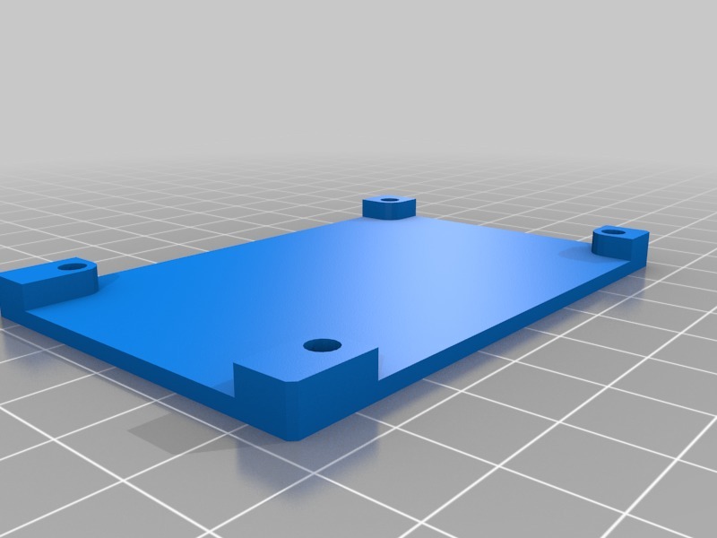 Anet A8 - Orange Pi One LCD backplate mount by Toby | Download free STL ...