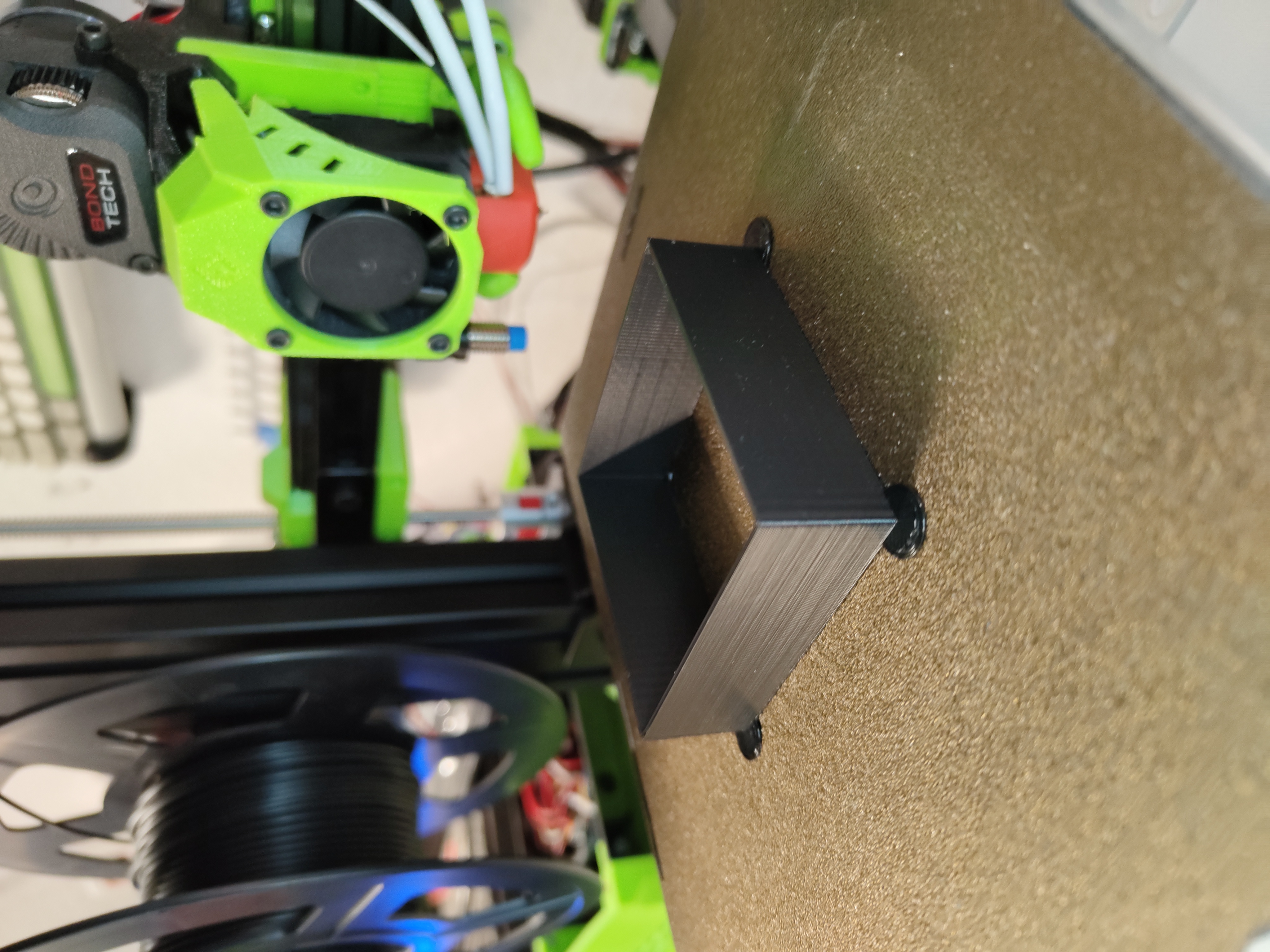 Flow calibration cube - 3 walls
