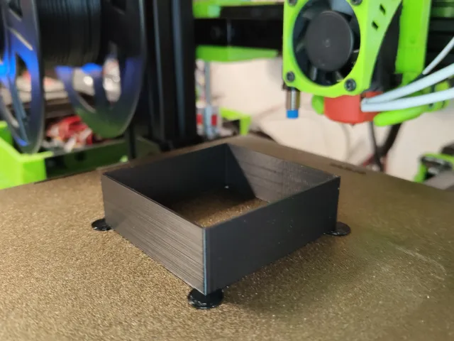Flow calibration cube - 3 walls