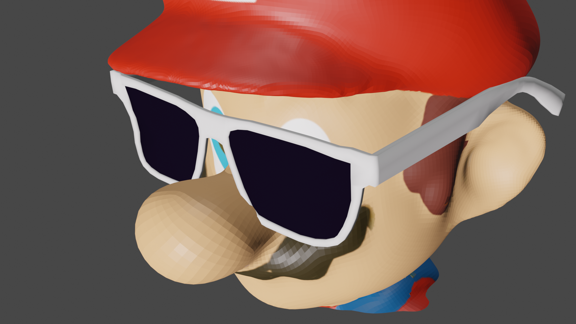 SuperMario glasses holder