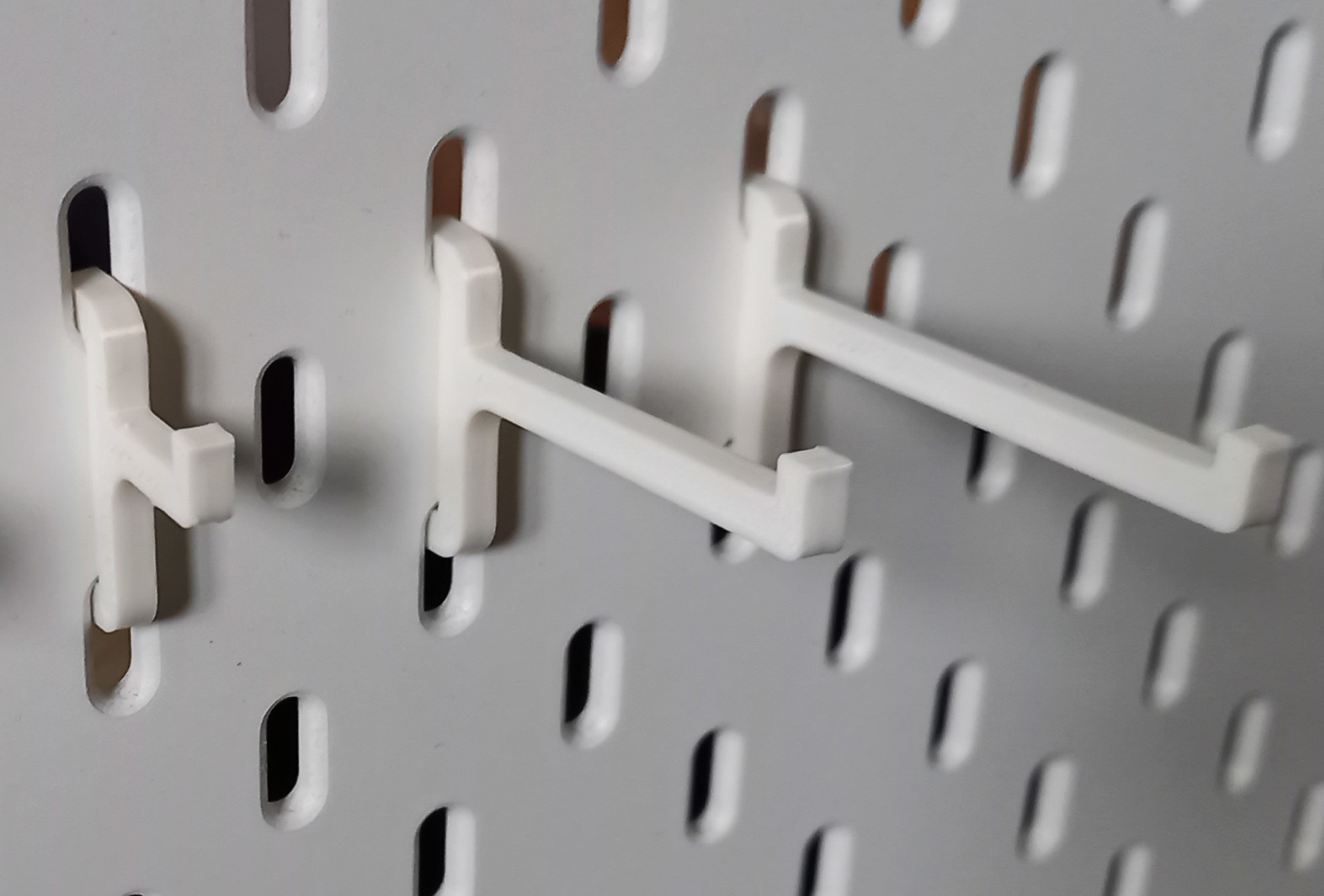 Universal hooks for pegboards (like IKEA SKADIS or UPPSPEL) by catnerd ...