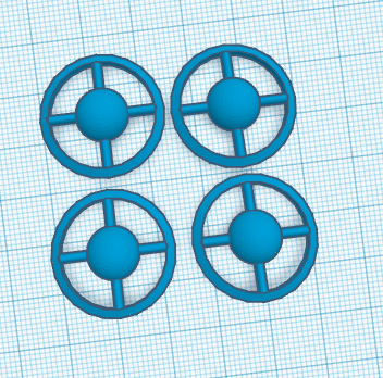 Space stations x4