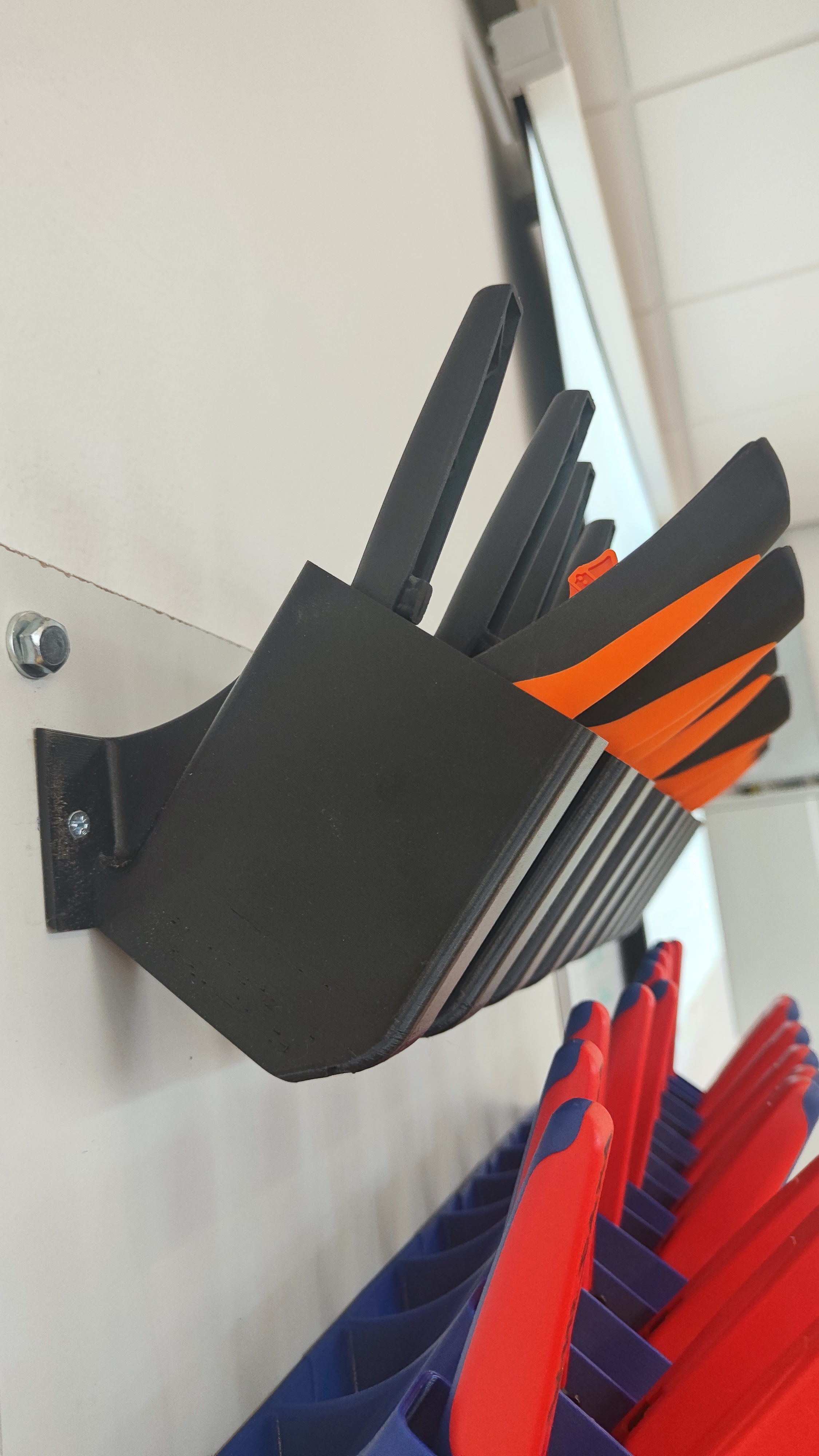 Holder for crimp and wire stripper pliers