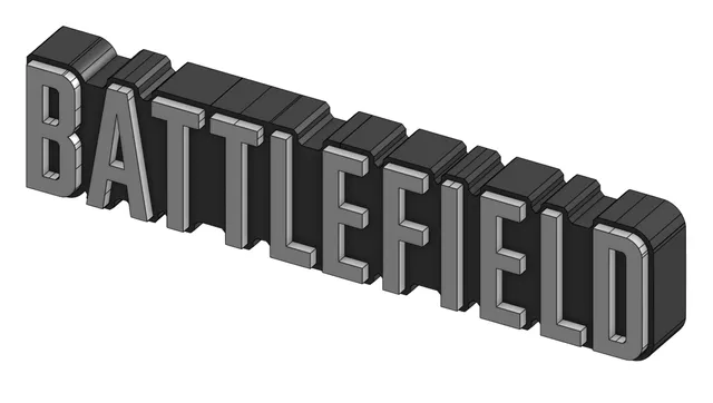 BATTLEFIELD LED Logo