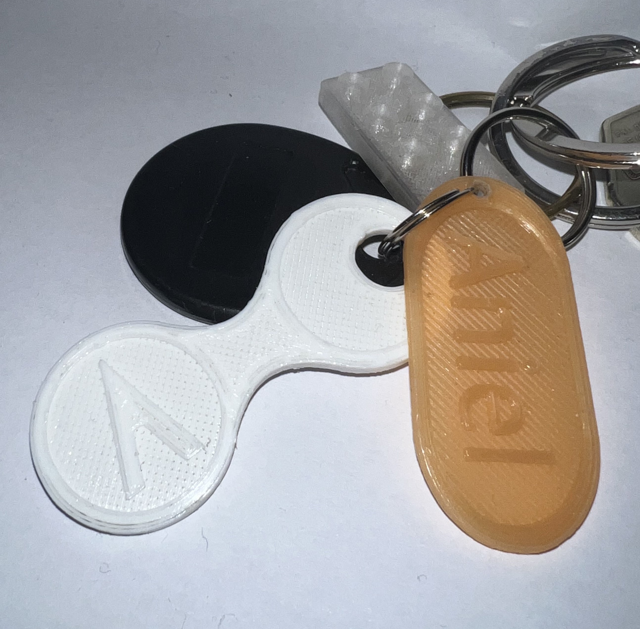Shopping Cart Coin Keychain