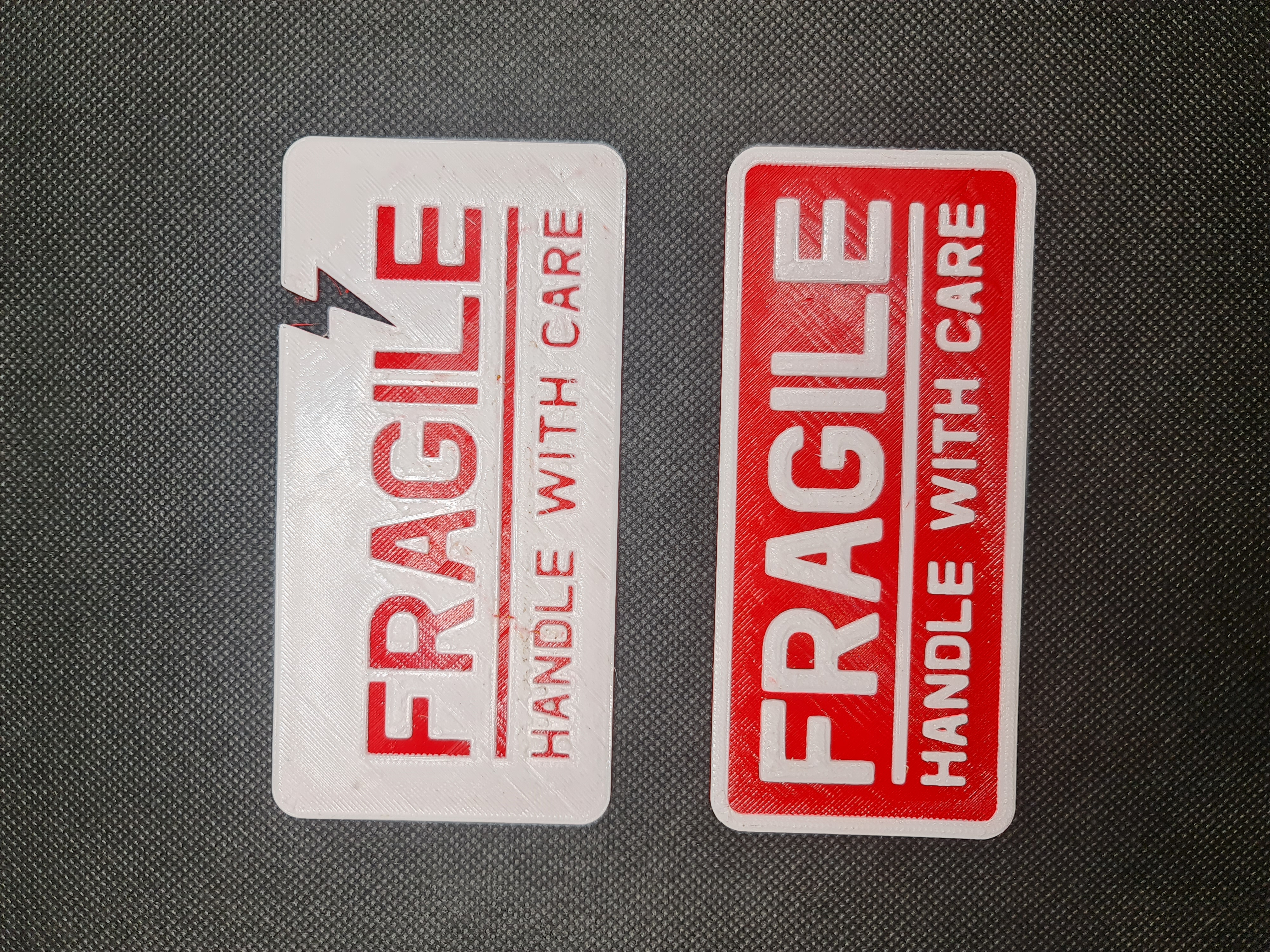 Fragile Signage