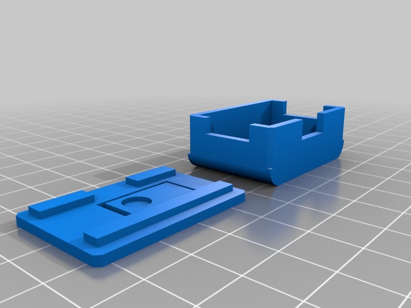 Battery Enclosure for LED Bracelet from Tindie