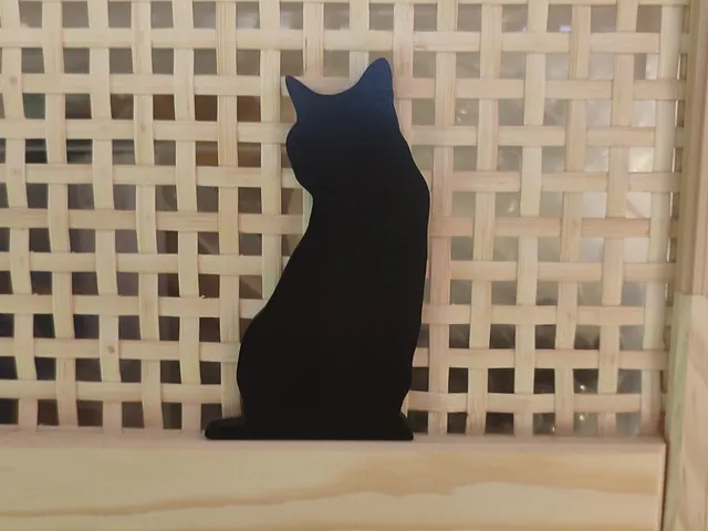Cat silhouette 01