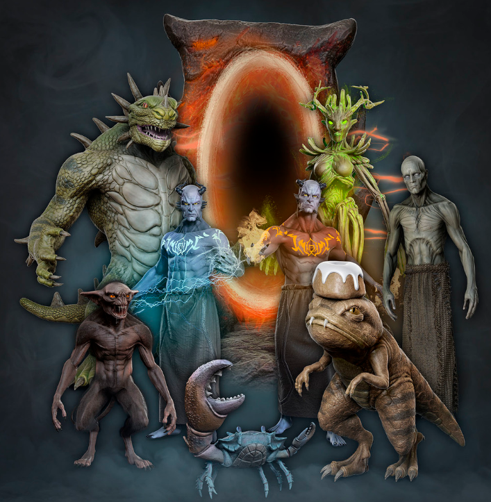 Elder Scrolls Online - TESOctober 2021 (8 models)