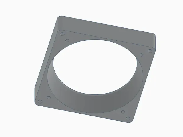 120 to 140 fan spacer / adapter