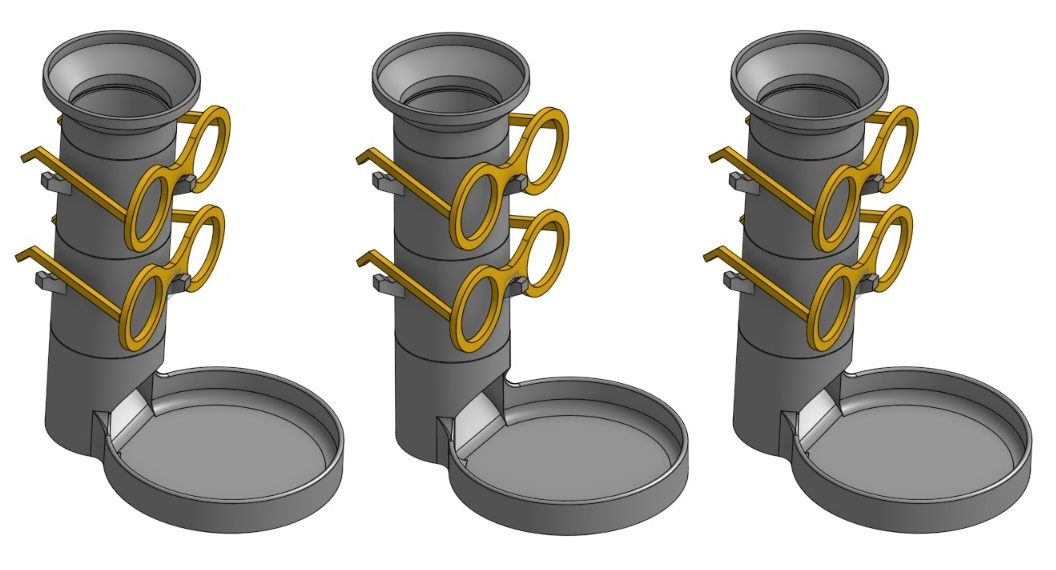 Modular dice tower AND glasses holder