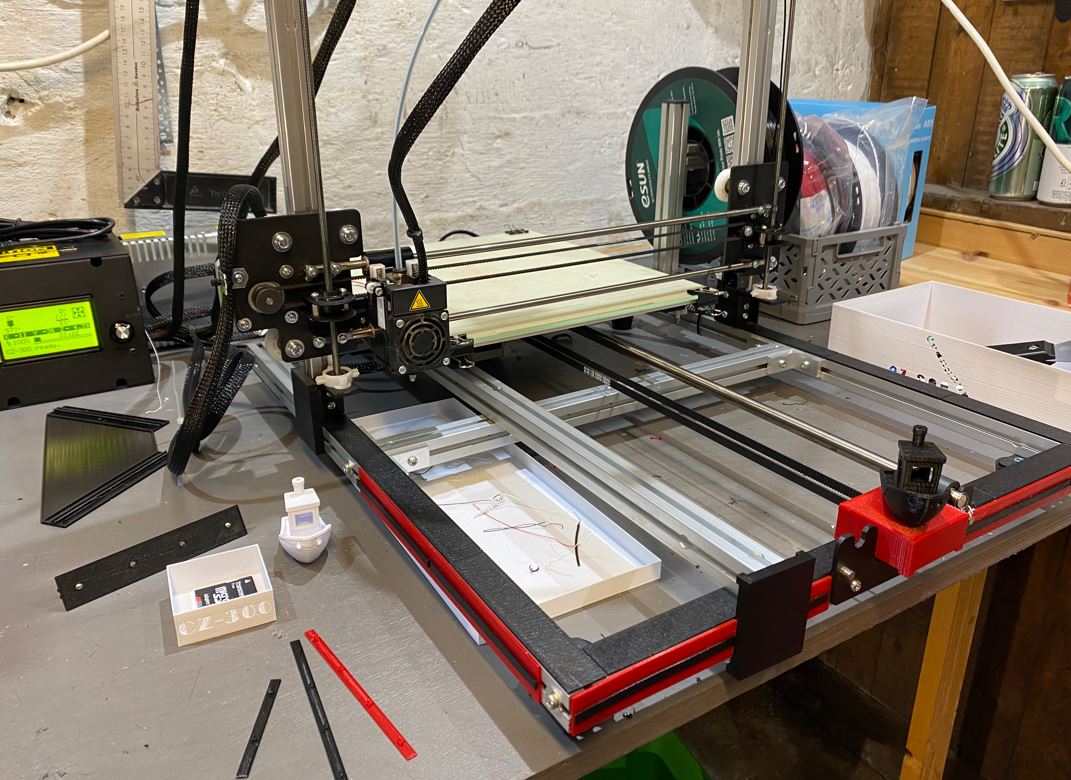 Crazy3DPrint CZ-300 Dust Cover for Frame