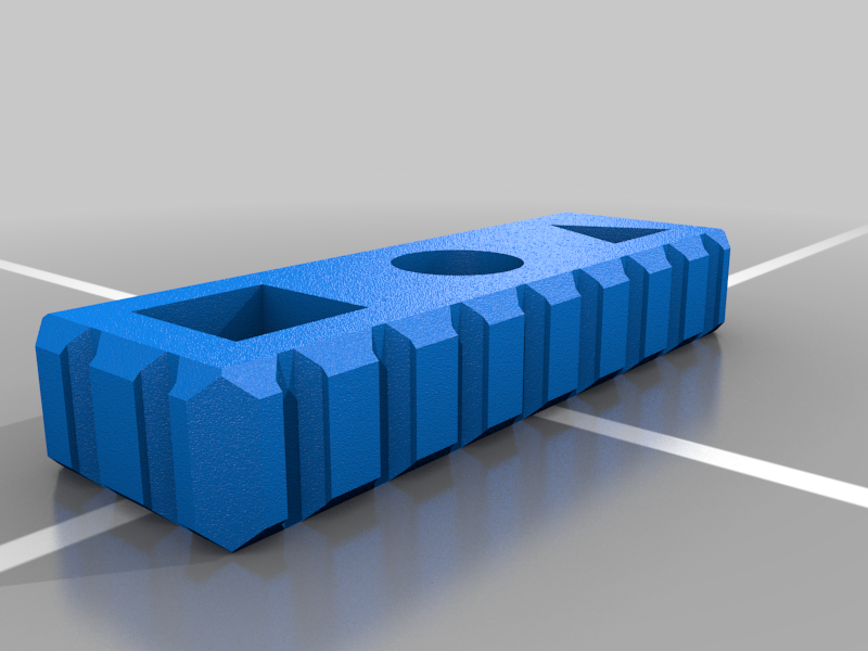 Miniatura 4 do modelo 3D Impossible Object Puzzle / Square + Circle + Triangle in One Shape!