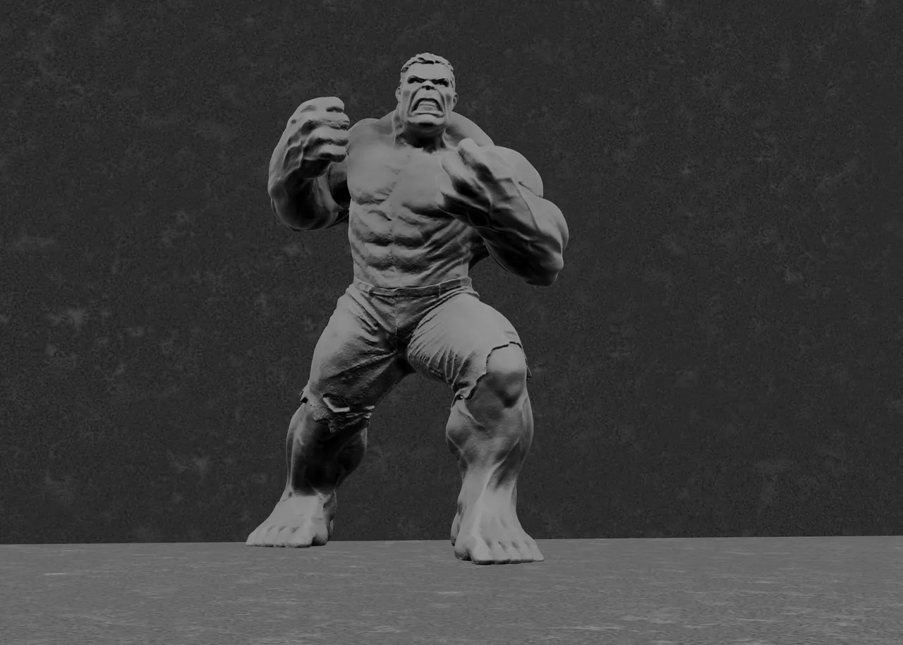 Time lapse comic book style illustration of the Hulk - YouTube