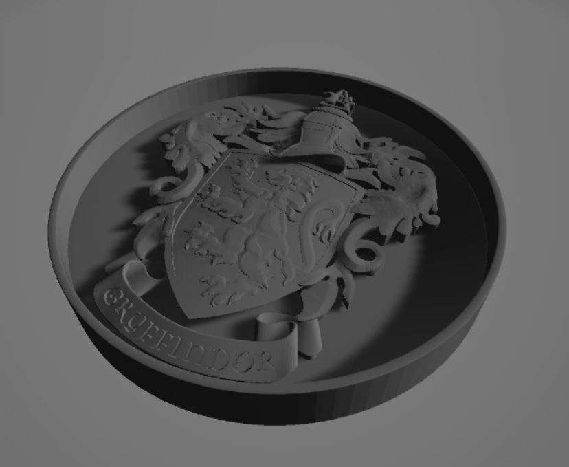 Hogwarts house coasters (Harry Potter)