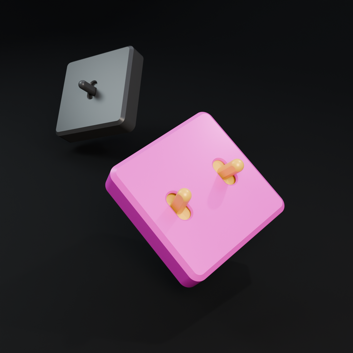 Yet another light switch cover (80 mm)