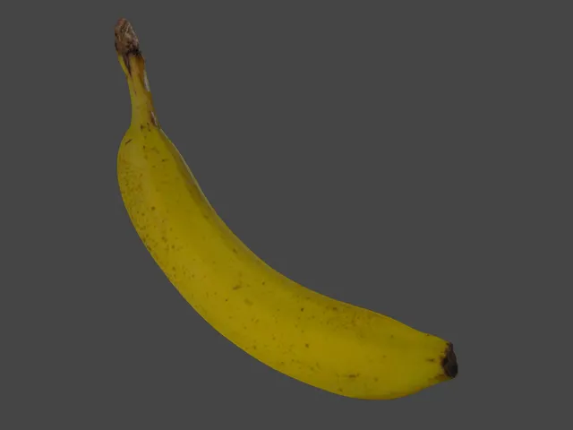 Banana 3D Scan