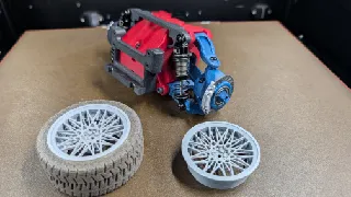 Rotiform QLB 1/10 scale Rim Insert.