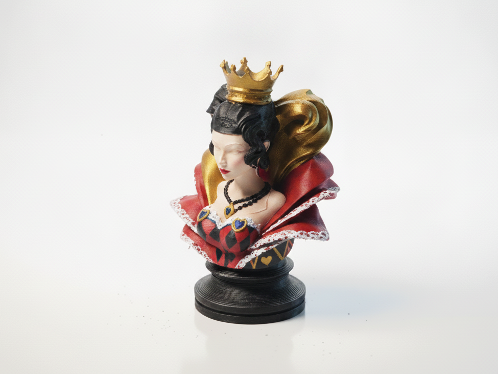 Chun Li Chess Piece Gaming Figurine 3D Printable