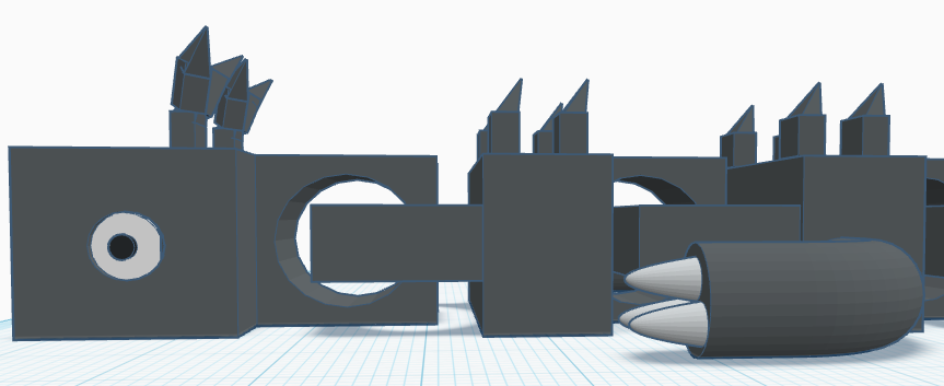Miniatura 3 do modelo 3D Block Dragon