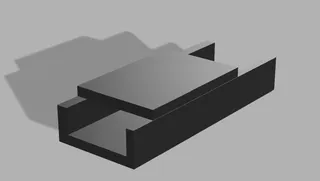 TCRT5000 IR Reflectance Tri-Sensor Array by Scio | Download free STL ...