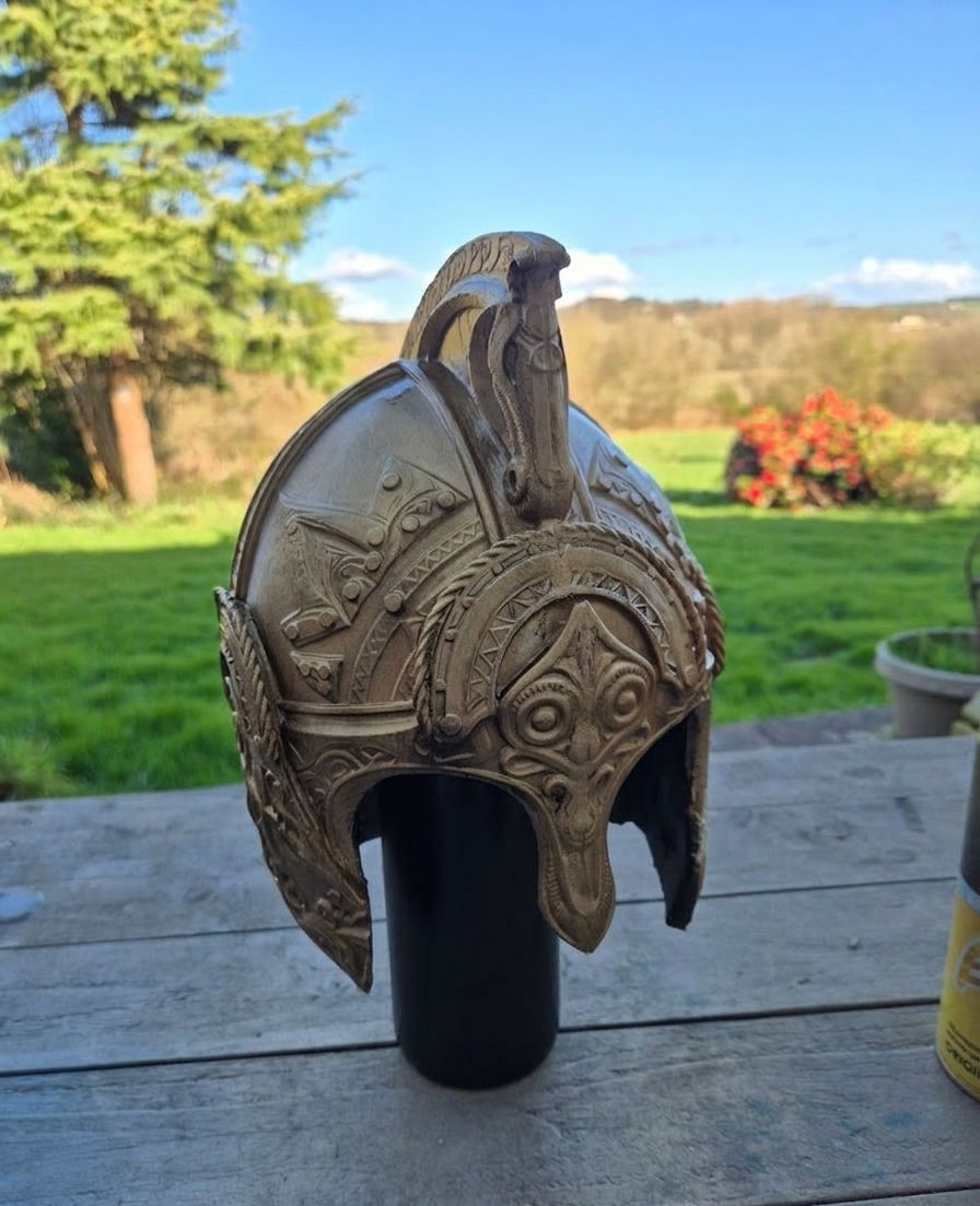 King Theoden Helmet LOTR Rohan Rohirrim Lord of the Rings