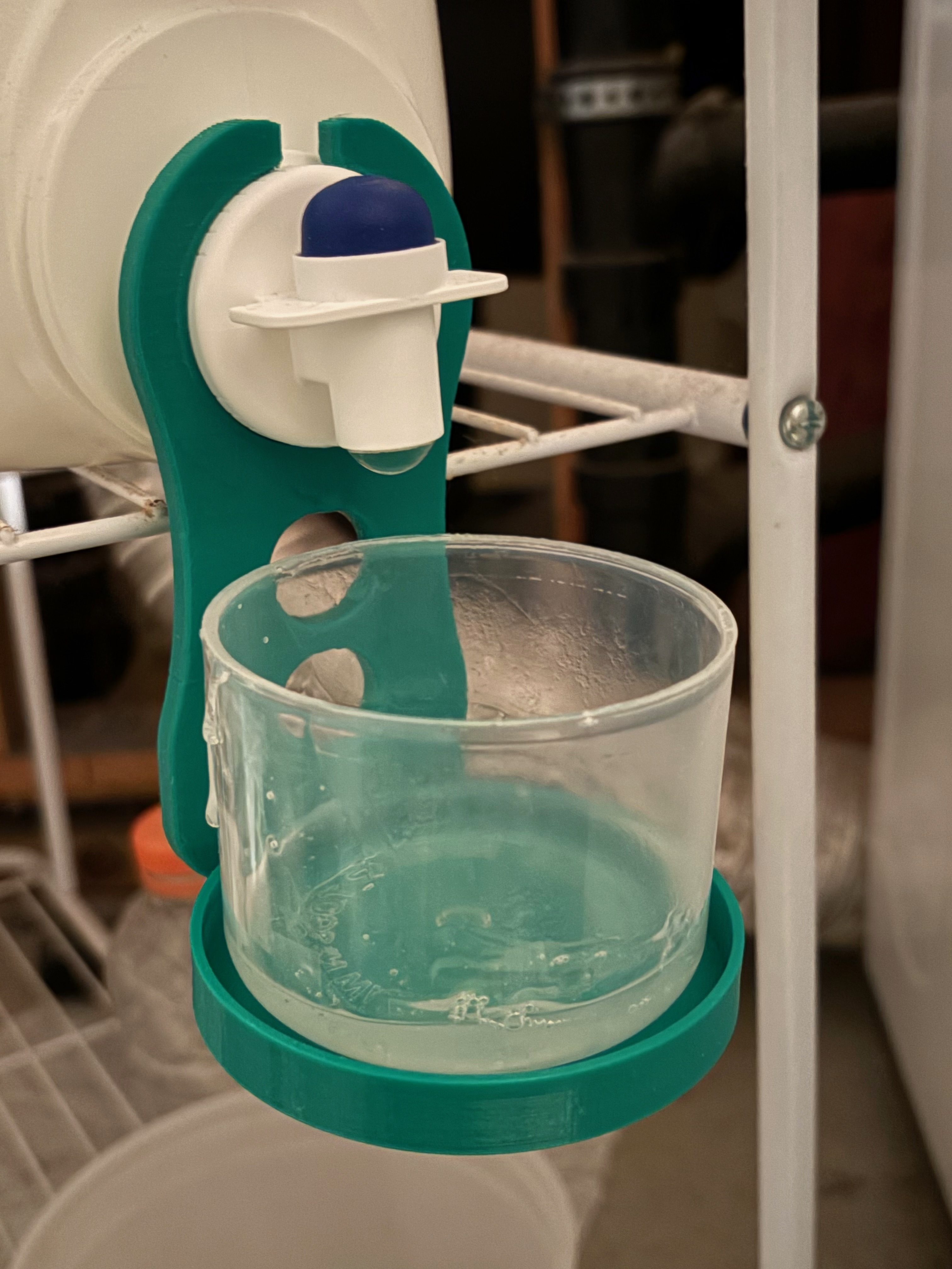Laundry Liguid Detergent Cup Holder