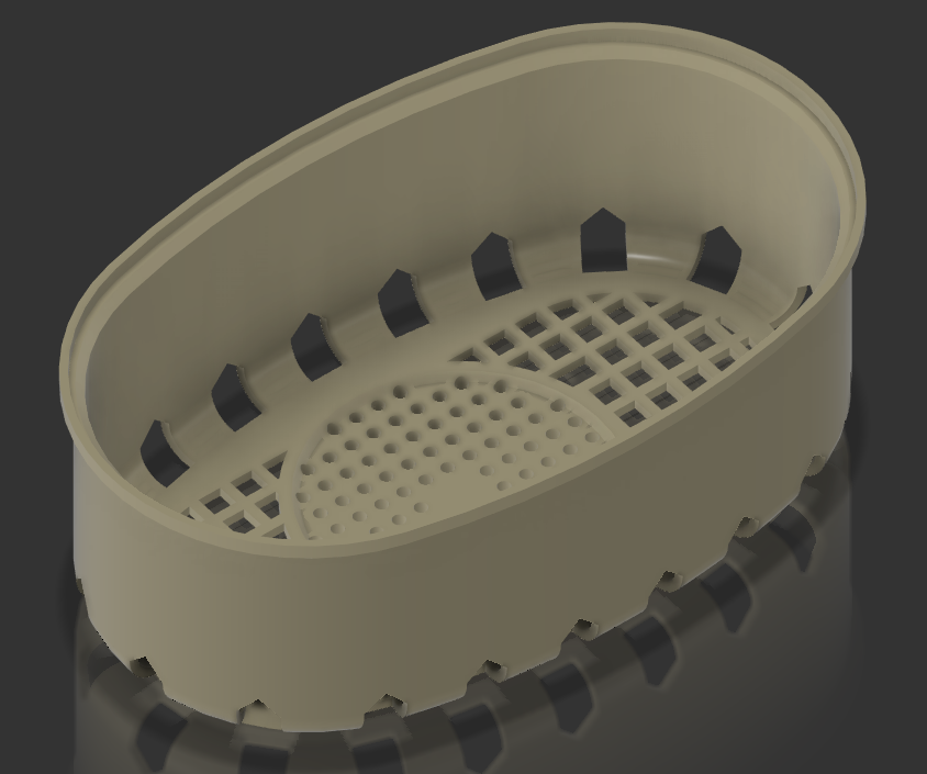 Ultrasonic cleaner basket