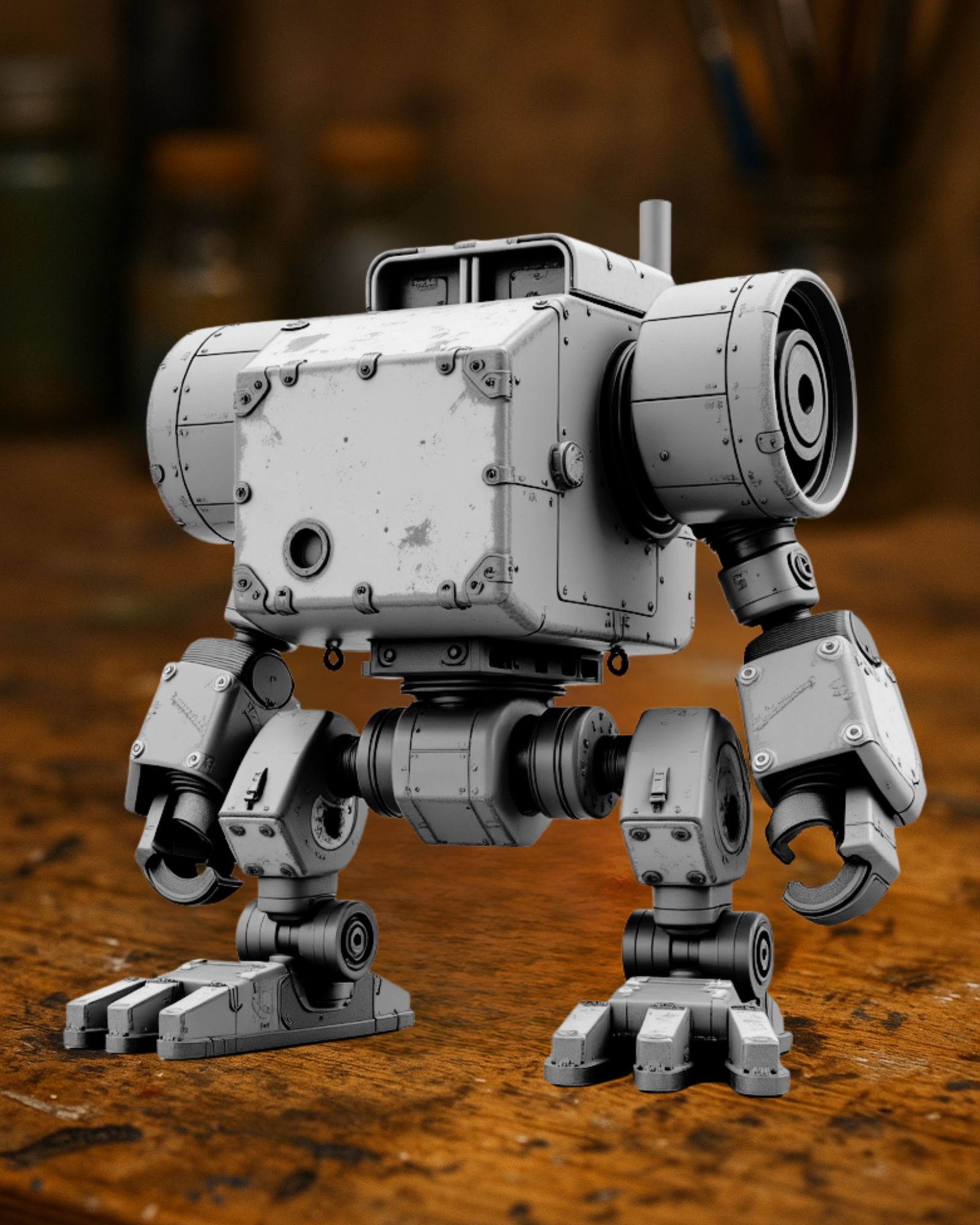 Industrial Scrap Walker Robot