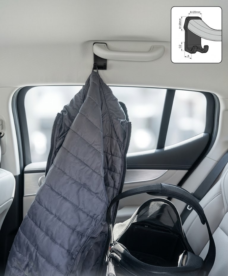 Dacia Sandero Stepway III (2021+) - Ceiling Grab Handle Hook