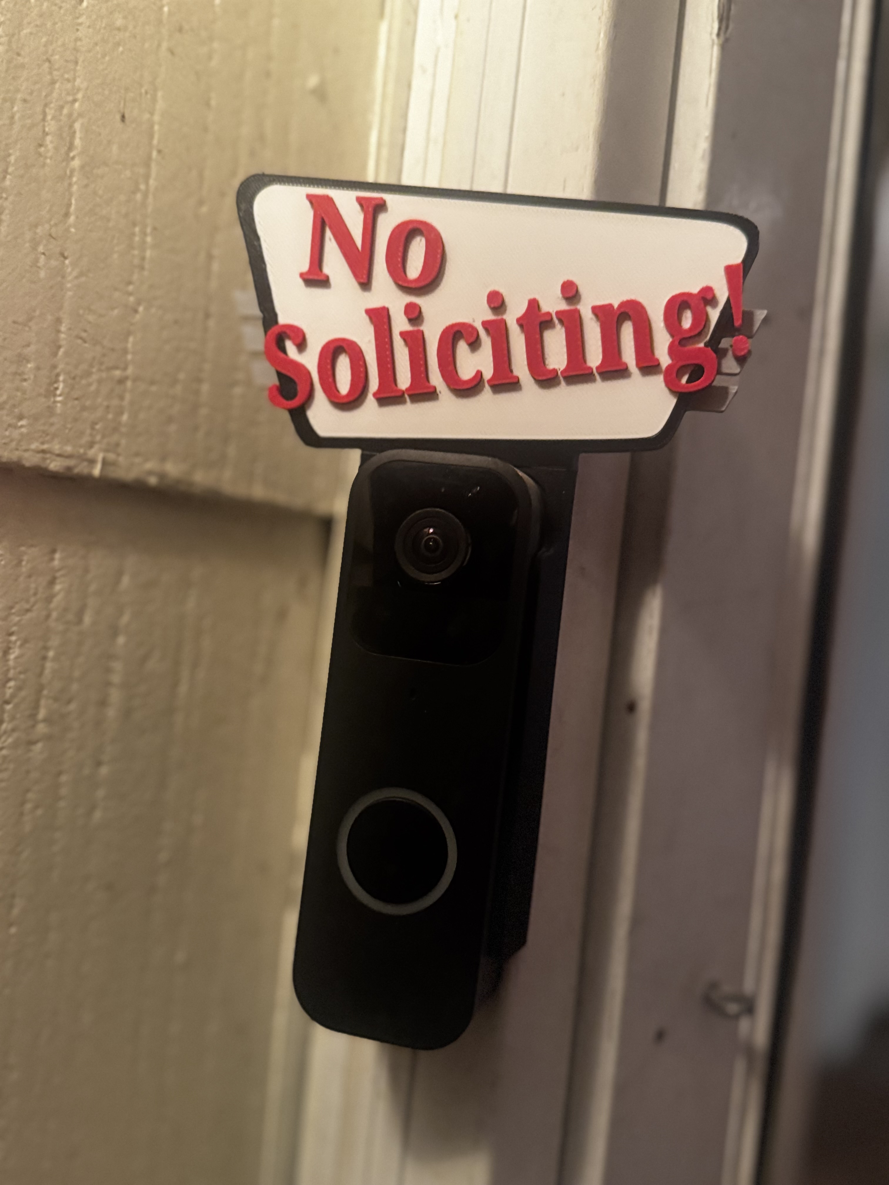 No Soliciting for Blink