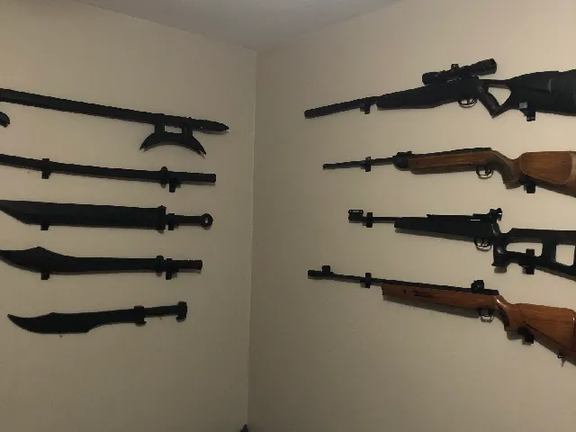 Gun Wall Hook Mount