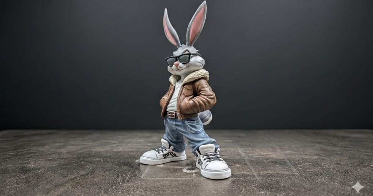 cool bugs bunny urban by dexter | Download free STL model
