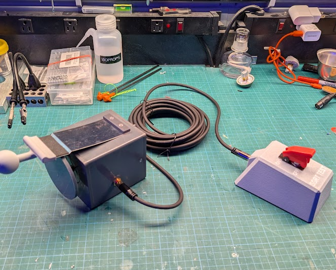 Remote Control for Varian Gating Phantom Box Thing