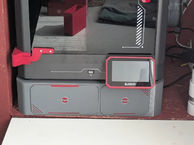 Base for Centauri Carbon (with front poop emptying and storage tray)