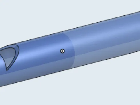 Small round whistle
