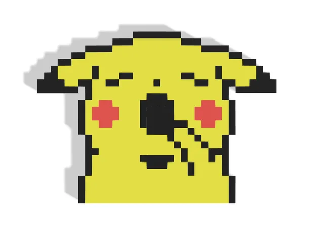 Pokemon Pikachu Pixel Decor